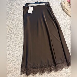 Zara midi skirt size small